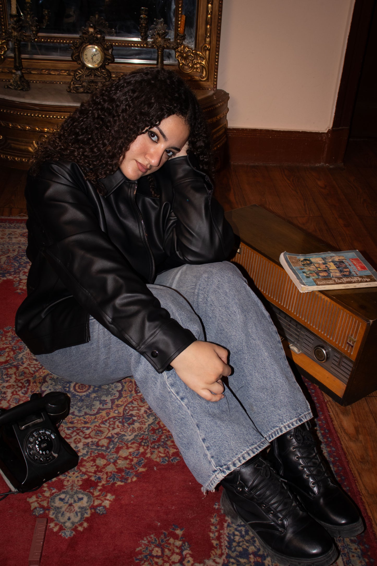 Midnight Leather jacket